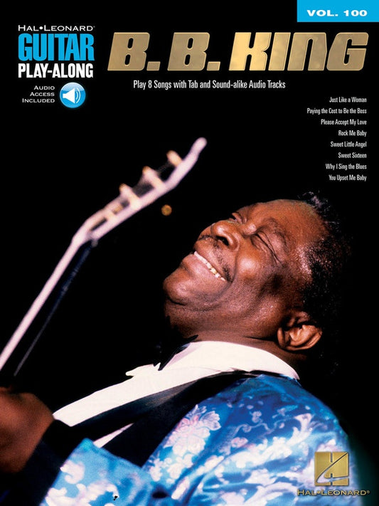 Bb King Guitar Playalong V100 Bk/Ola