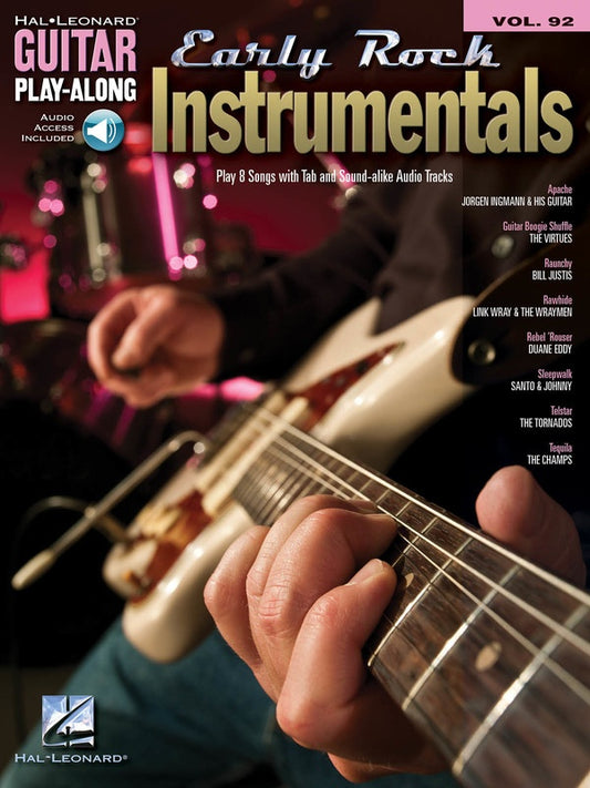 Early Rock Instrumentals Guitr Playalong V92 Bk/Ola