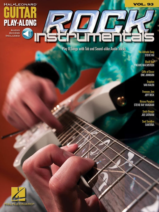 Rock Instrumentals Gtr Play Along Bk/Cd V93