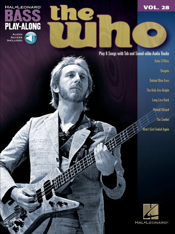 Who Bass Play Along V28 Bk/Cd