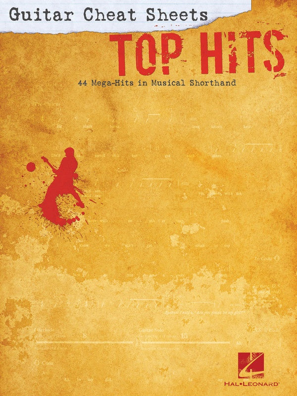 Guitar Cheat Sheets Top Hits