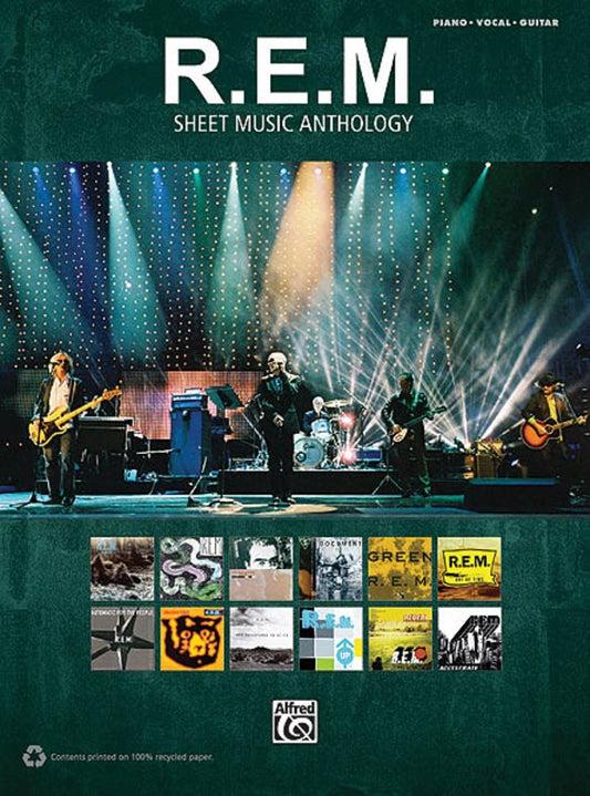 R.E.M Sheet Music Anthology PVG Songbook