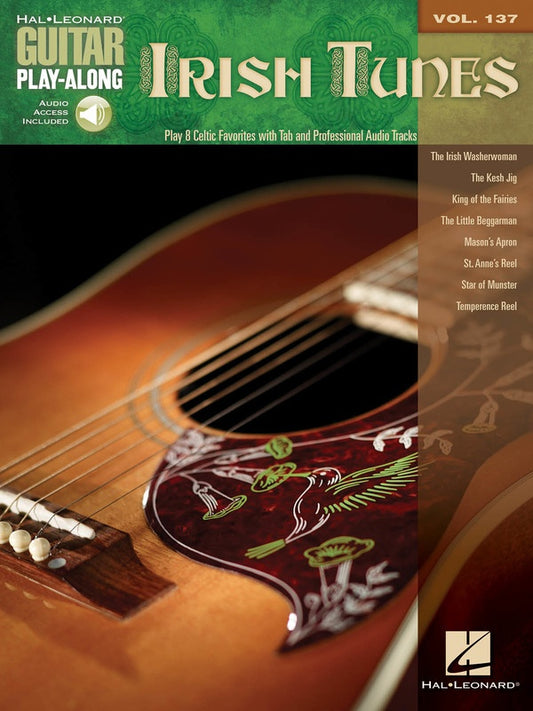 Irish Tunes Guitar Play Along Volume 137 Book/Cd