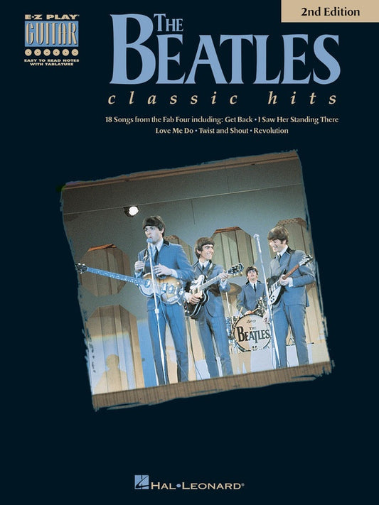 Beatles Classic Hits Ez Play Guitar 2Nd Edition
