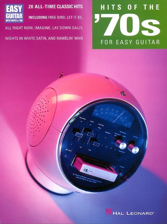 Hits Of The 70S Easy Gtr Notes Tab