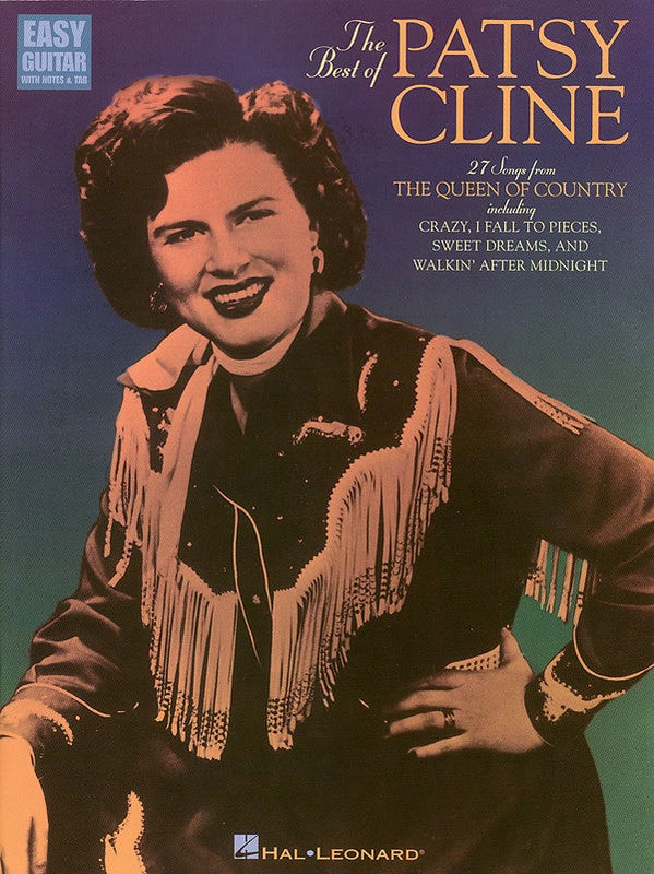 The Best Of Patsy Cline - Easy Guitar Notes & Tab Book