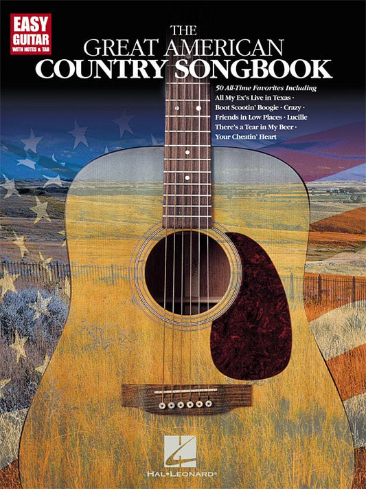 Great American Country Songbook Easy Gtr Notes Tab