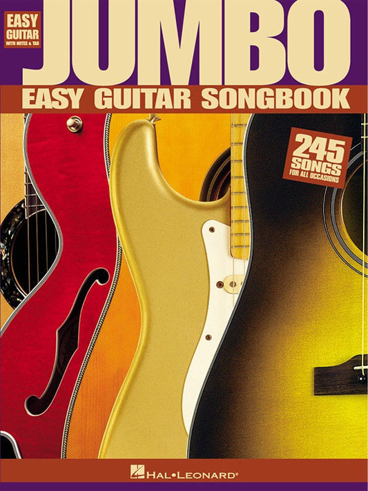 Jumbo Easy Guitar Songbook Notes & Tab