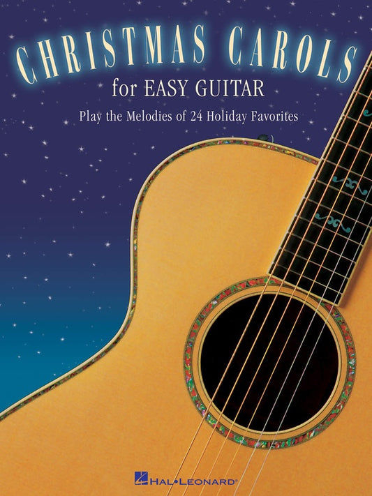 Christmas Carols For Easy Guitar Book