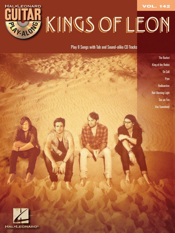 Kings Of Leon Guitar Play Along Bk/Cd V142