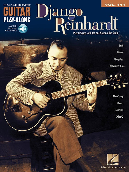 Django Reinhardt - Guitar Play Along Volume 144 Book/Ola