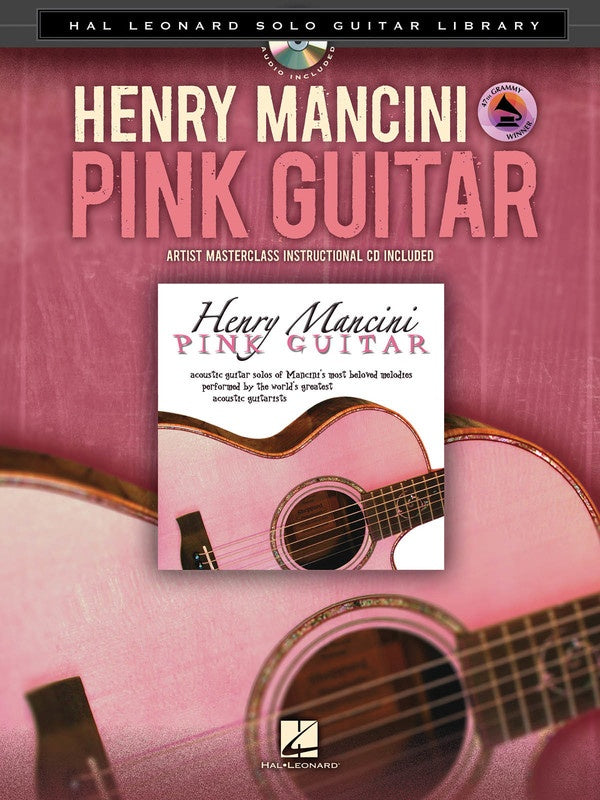 Henry Mancini Pink Guitar Notes & Tab Bk/Cd