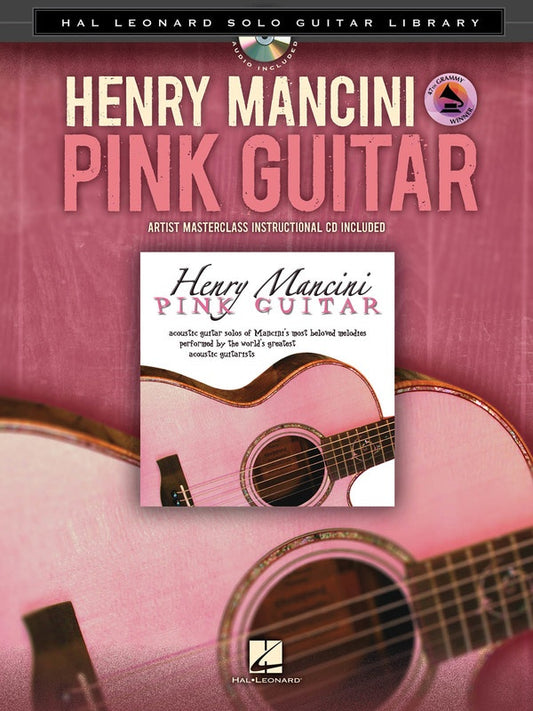 Henry Mancini Pink Guitar Notes & Tab Bk/Cd