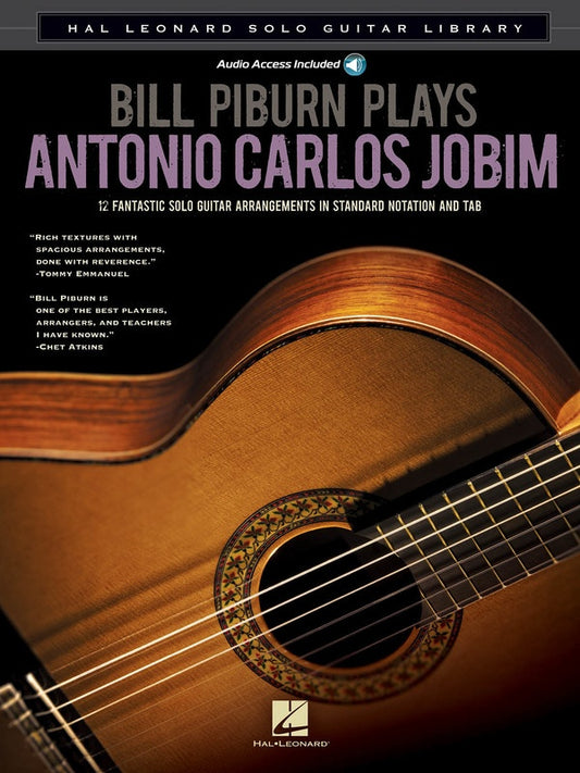 Bill Piburn Plays Antonio Carlos Jobim Bk/Cd