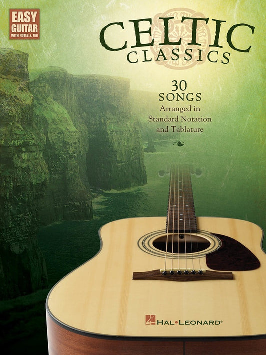 Celtic Classics Easy Guitar Notes & Tab Book