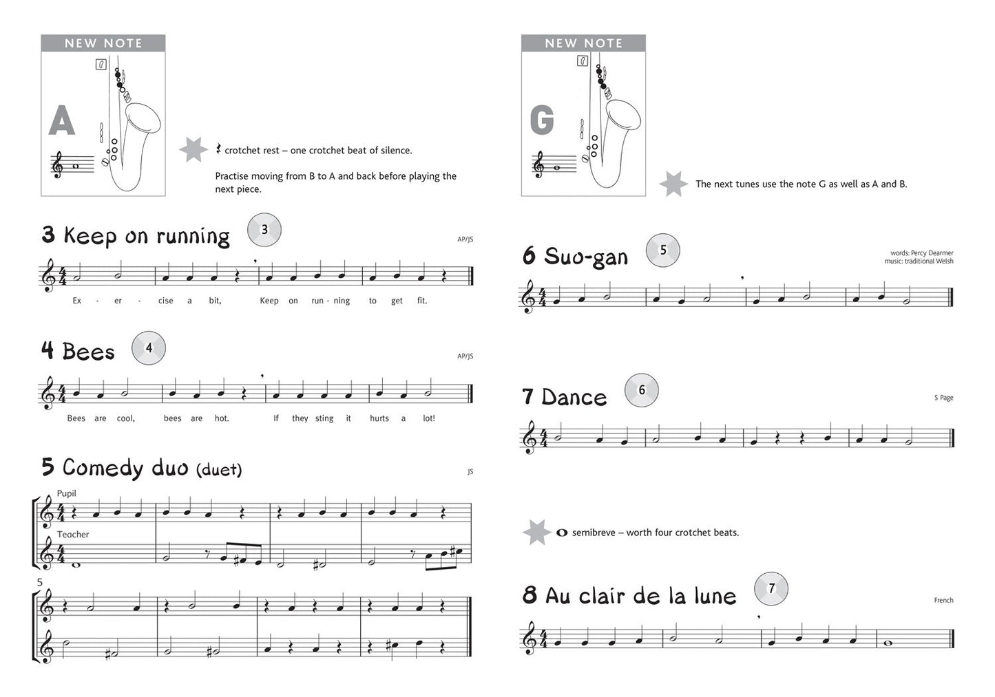 Abracadabra Saxophone 3rd Edition Book and 2 Cd's