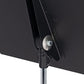 Manhasset Collapsible Voyager Music Stand with ABS Desk - Black