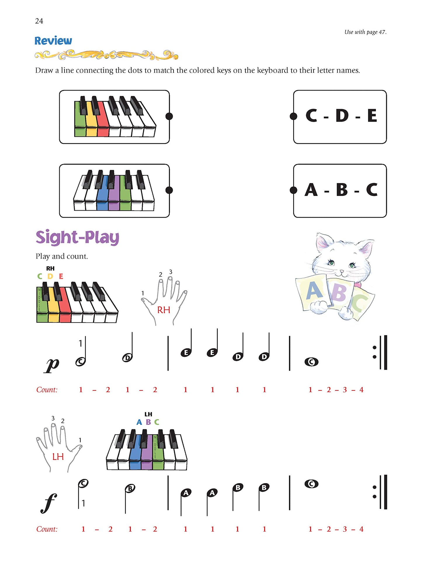 Alfred's Music For Little Mozarts - Notespeller & Sight-Play Book 1