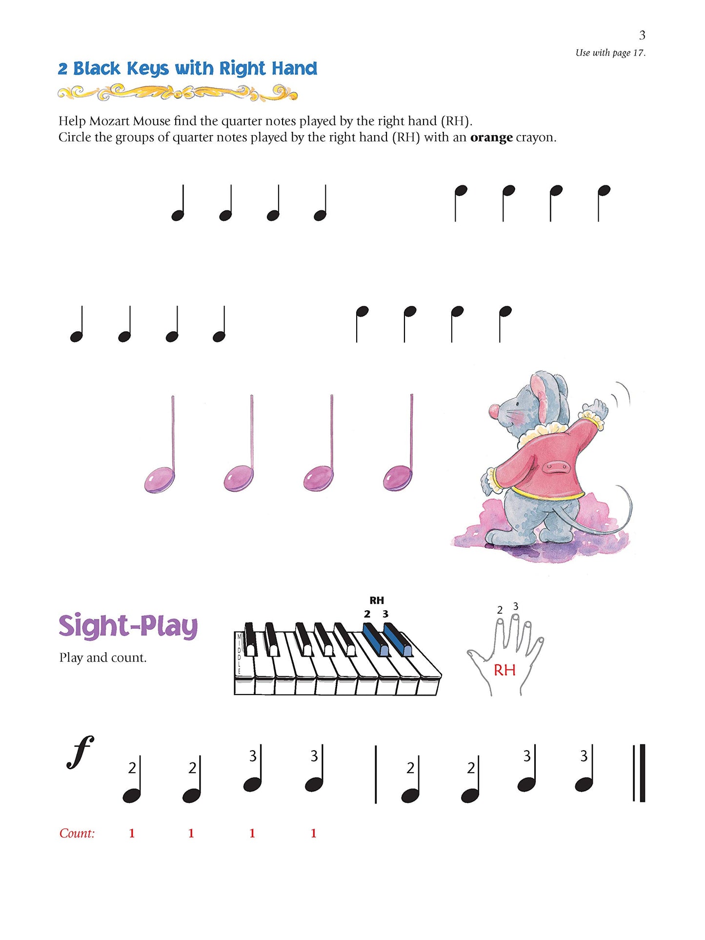 Alfred's Music For Little Mozarts - Notespeller & Sight-Play Book 1