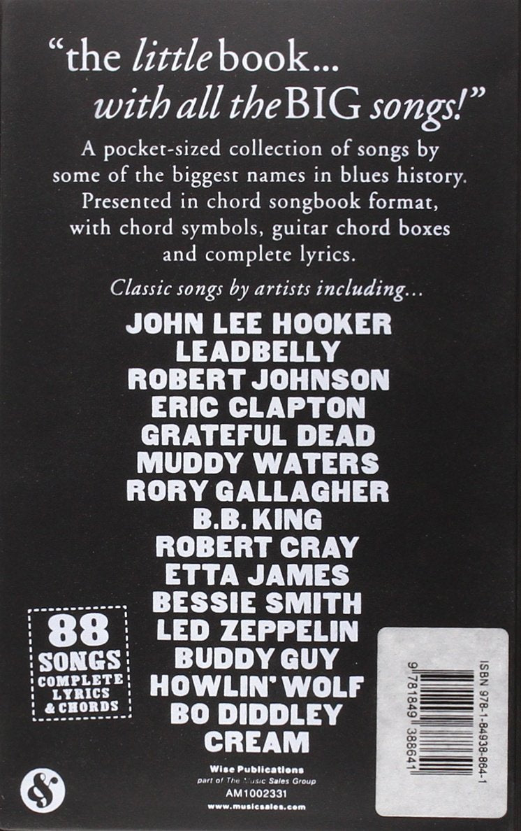 The Little Black Book Of The Blues For Guitar - 88 Songs