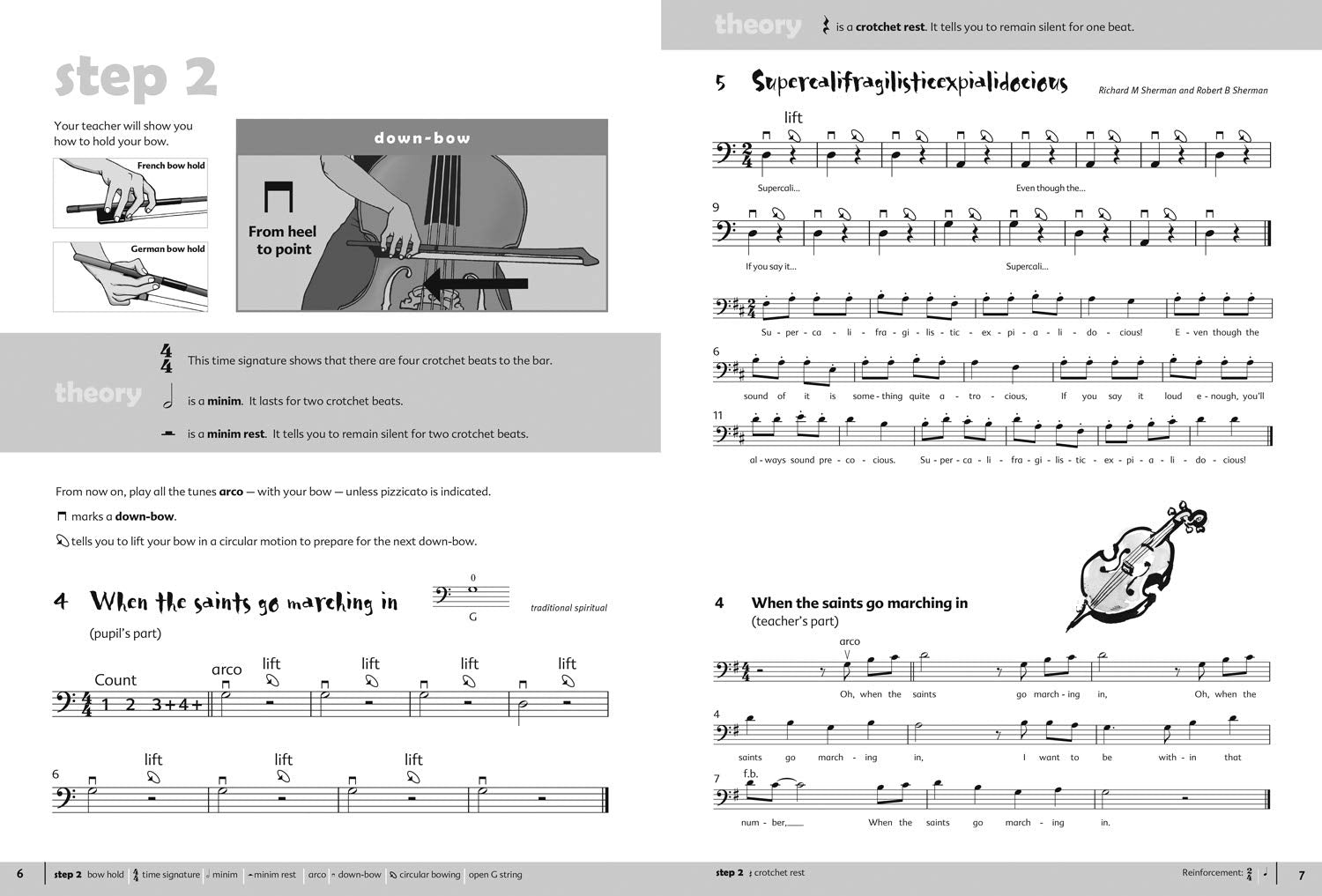 Abracadabra - Double Bass Book and Cd