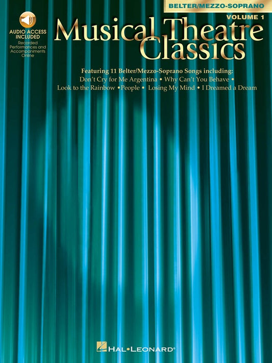 Musical Theatre Classics Mez Sop V 1 Bk/Cd