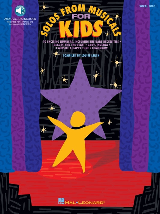 Solos From Musicals For Kids Bk/Ola