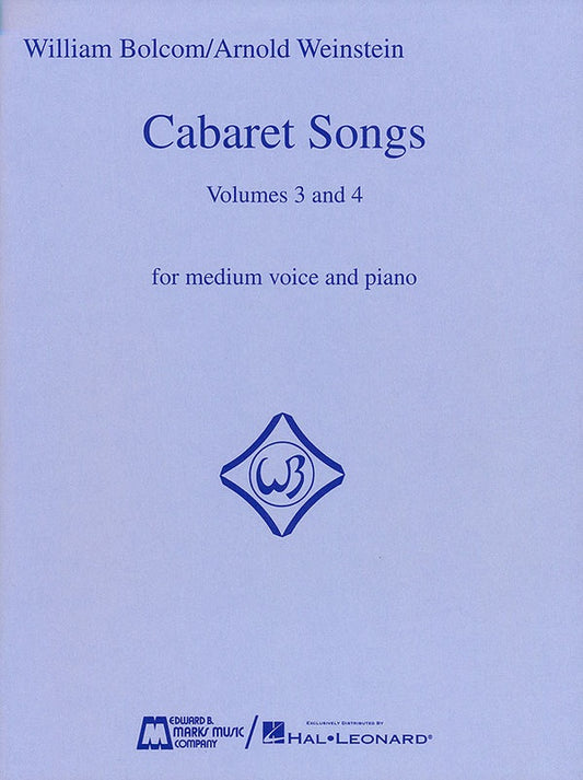 Cabaret Songs Volumes 3 & 4 Songbook