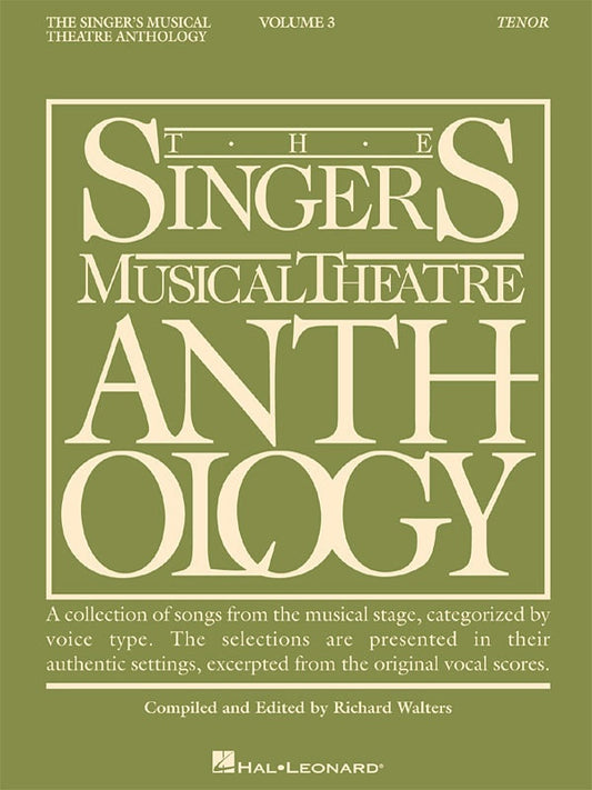 Singers Musical Theatre Anth V3 Tenor