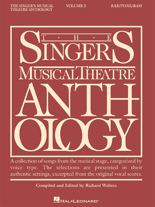 Singers Musical Theatre Anth V3 Bar/Bass