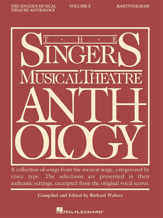 Singers Musical Theatre Anth V3 Bar/Bass