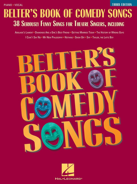 Belters Book Of Comedy Songs - PVG Book
