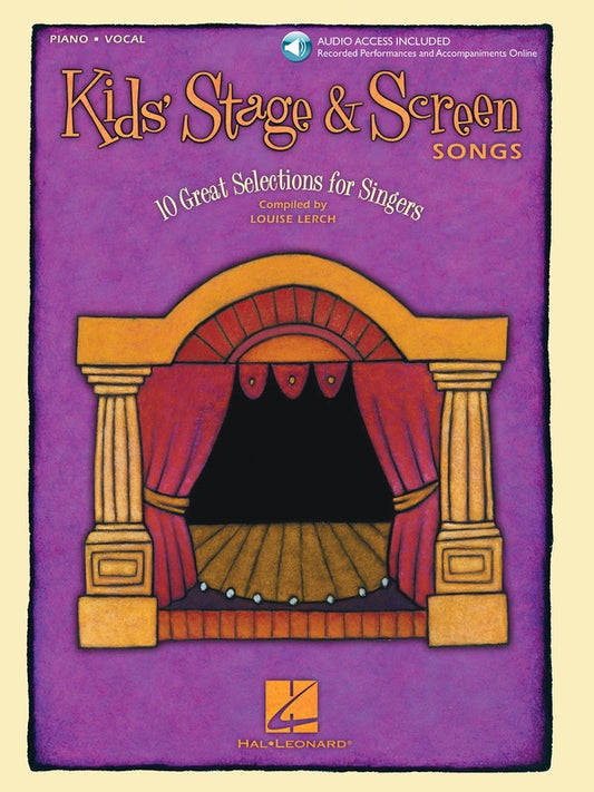 Kids Stage And Screen Songs Bk/Ola