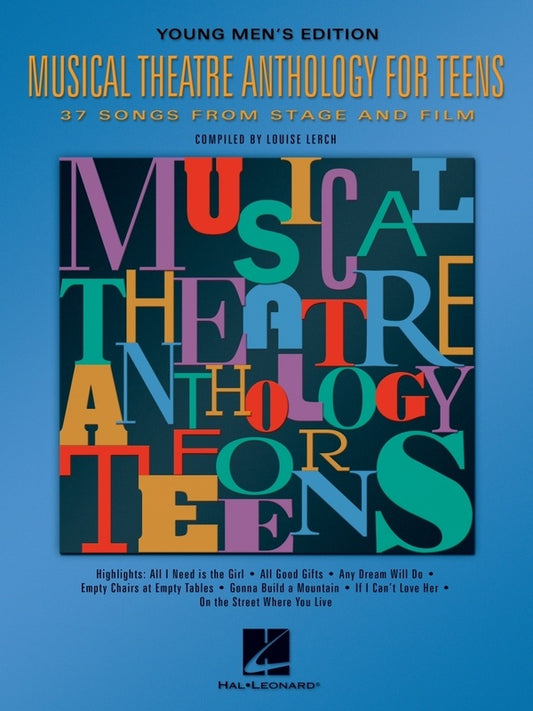 Musical Theatre Anthology Teens Mens