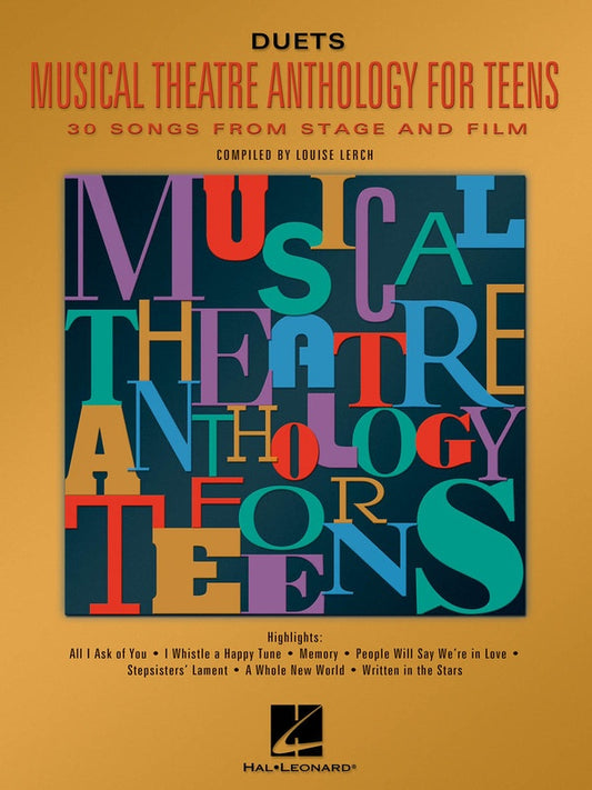 Musical Theatre Anth Teens Duets Book Only