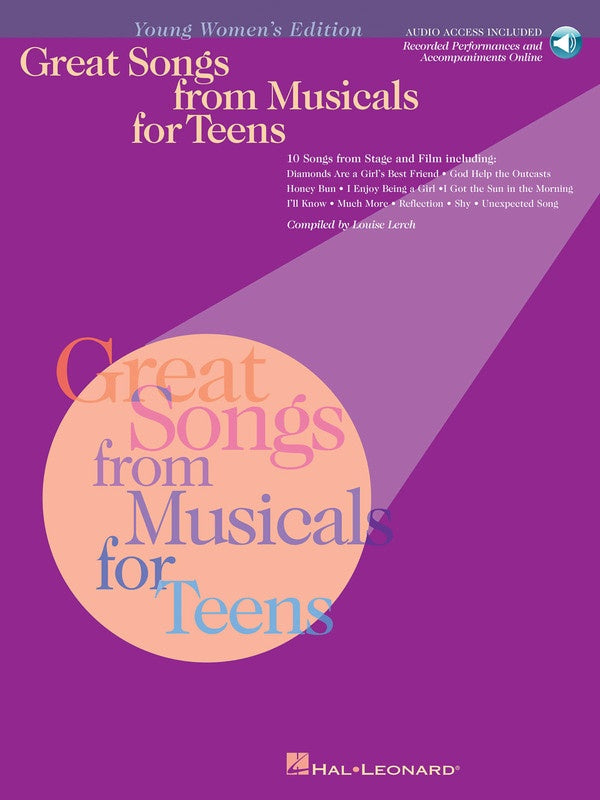 Great Songs From Musicals - Young Womens Edition Book/Cd