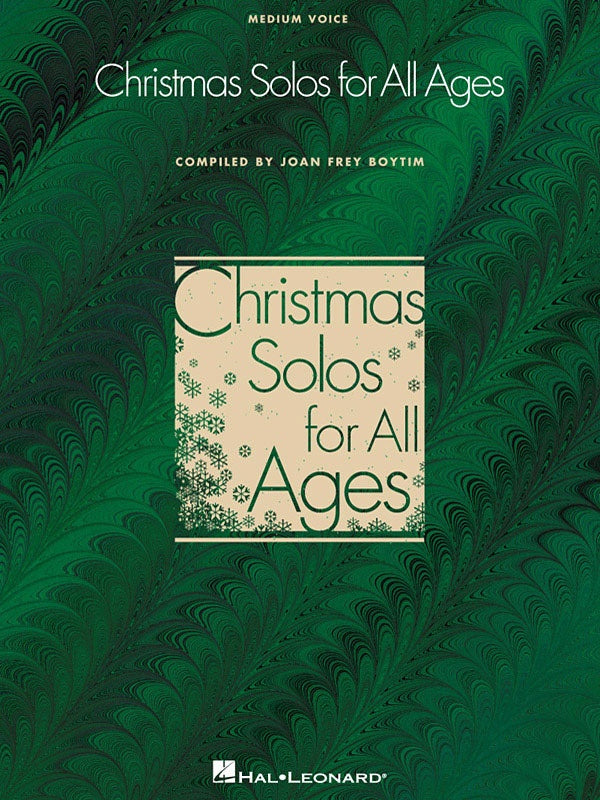 Christmas Solos For All Ages - Medium Voice Book