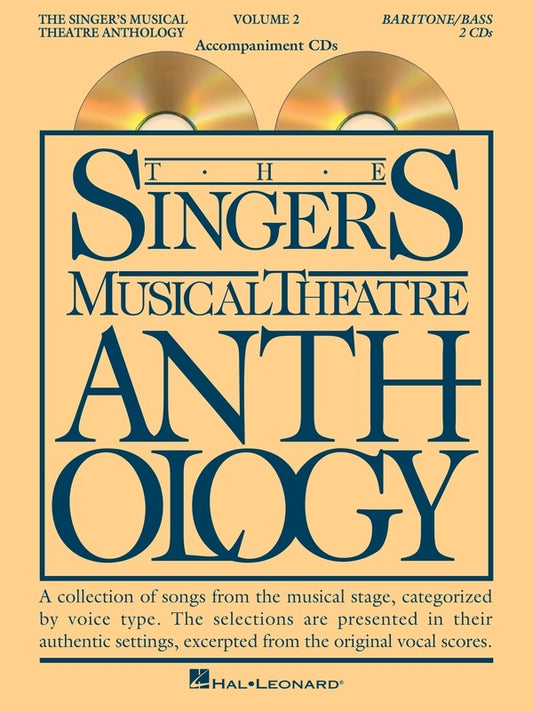 Singers Musical Theatre Anth V2 Bar Bass Cds