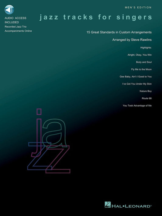 Jazz Tracks For Singers Bk/Cd Mens Ed