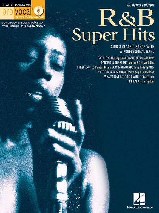 R & B Super Hits Pro Vocal Womens V7 Bk/Cd