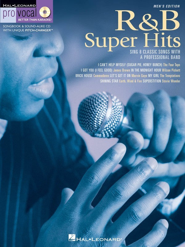 R & B Super Hits Pro Vocal Men V6 Bk/Cd