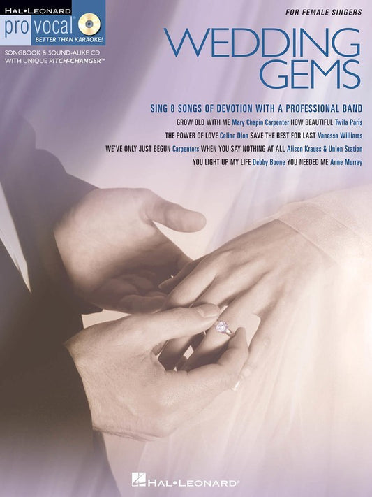Wedding Gems Pro Vocal Womens V8 Bk/Cd