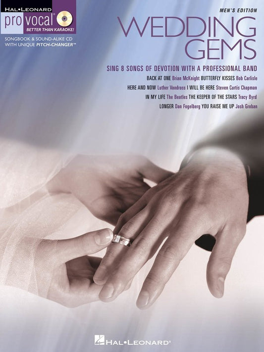 Wedding Gems Pro Vocal Mens V8 Bk/Cd