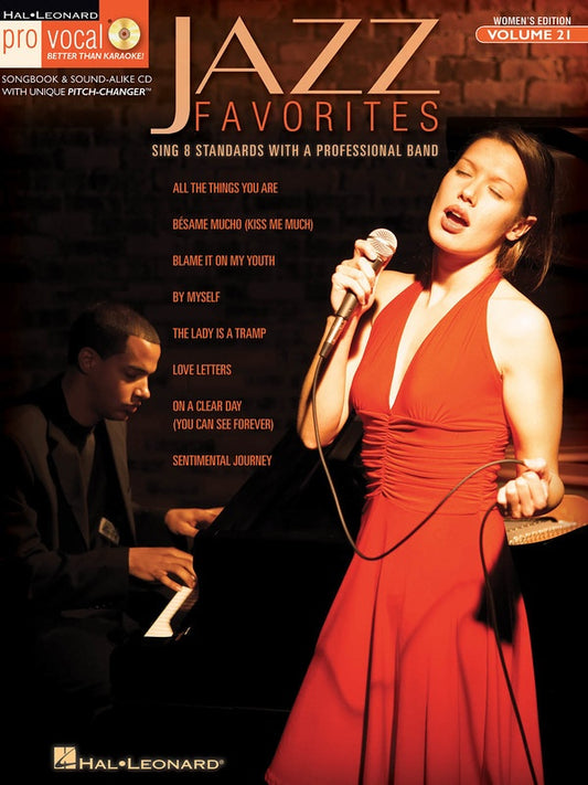 Jazz Favorites Pro Vocal Womens Ed V21 Bk/Cd