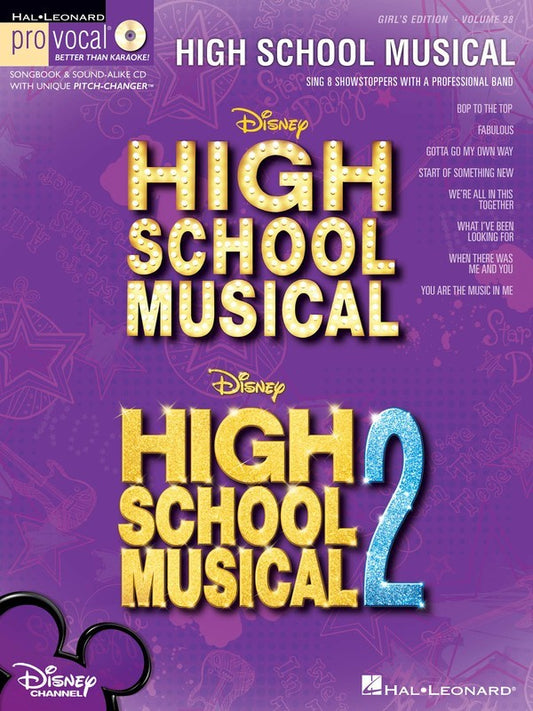 High School Musical Pro Vocal Womens V28 Bk/Cd