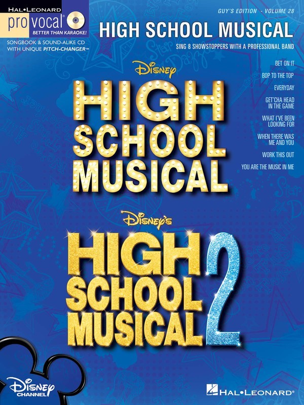 High School Musical Pro Vocal Men Guys V28 Bk/Cd