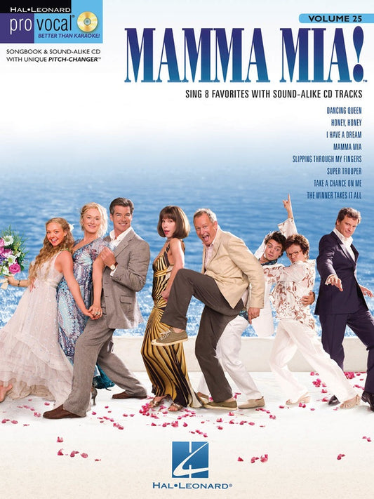 Mamma Mia Pro Vocal Womens Ed Bk/Cd V25