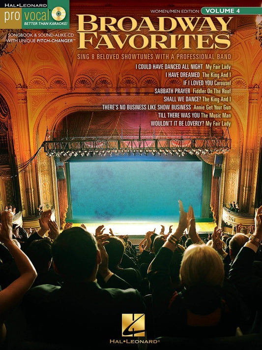 Broadway Favorites - Pro Vocal Volume 4 Men & Women Book
