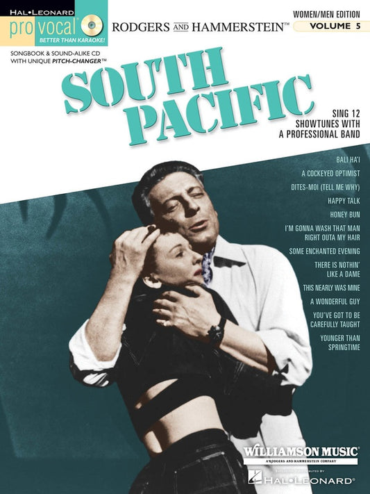 South Pacific Pro Vocal Men & Wom V5 Bk/Cd