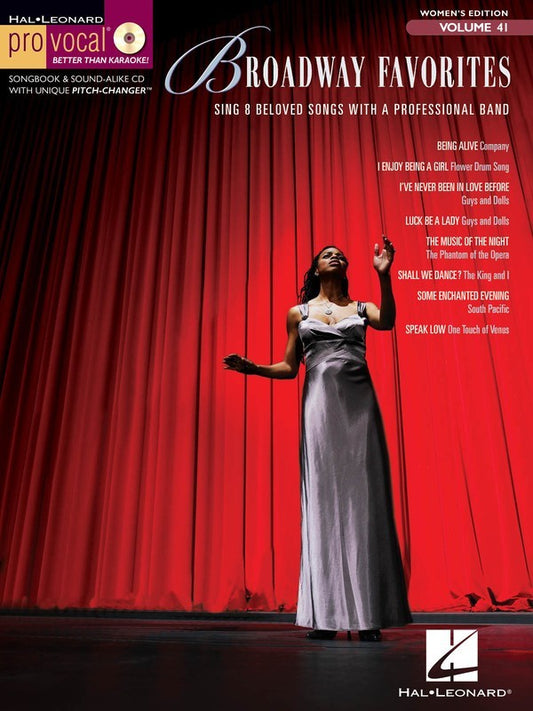 Broadway Favorites - Pro Vocal Womens Edition Vol 41 Book/Cd